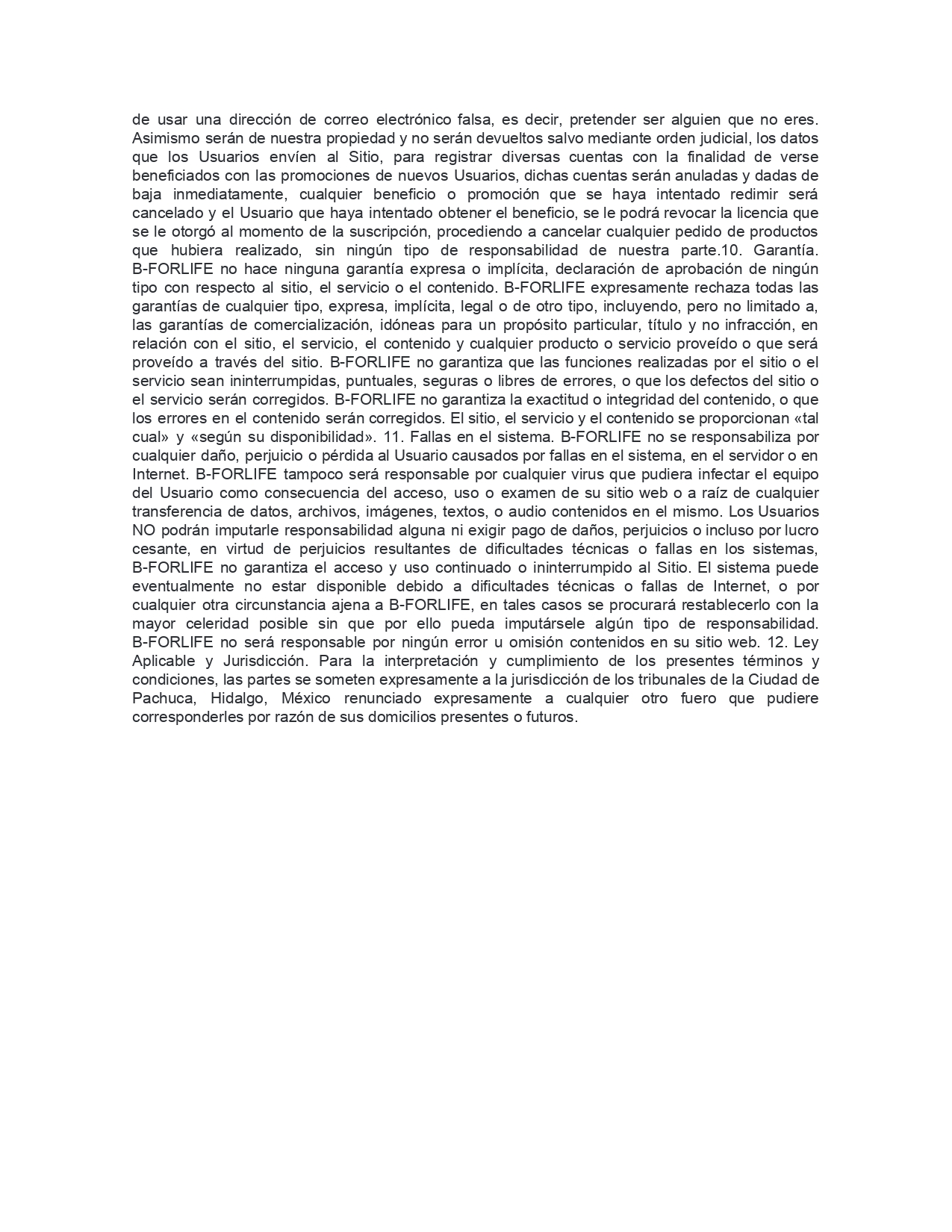 politica de privacidad