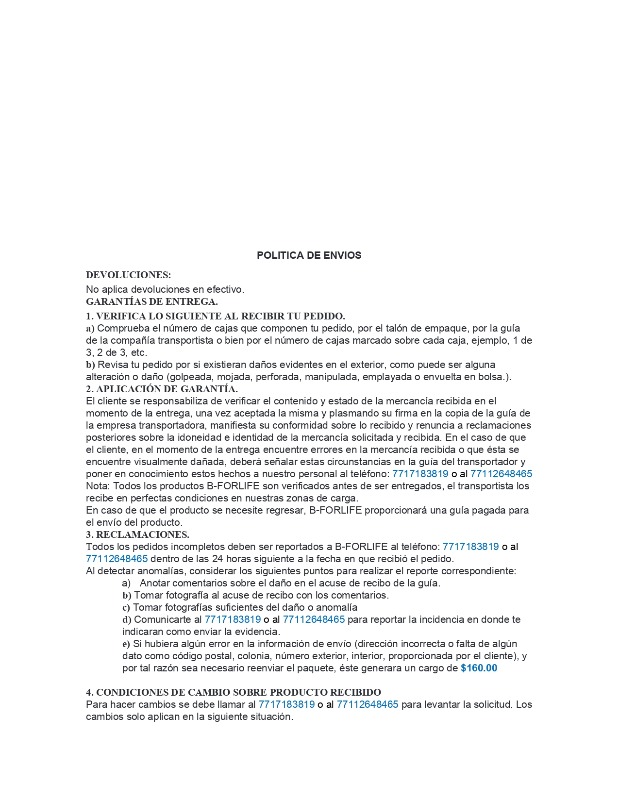 politica de privacidad